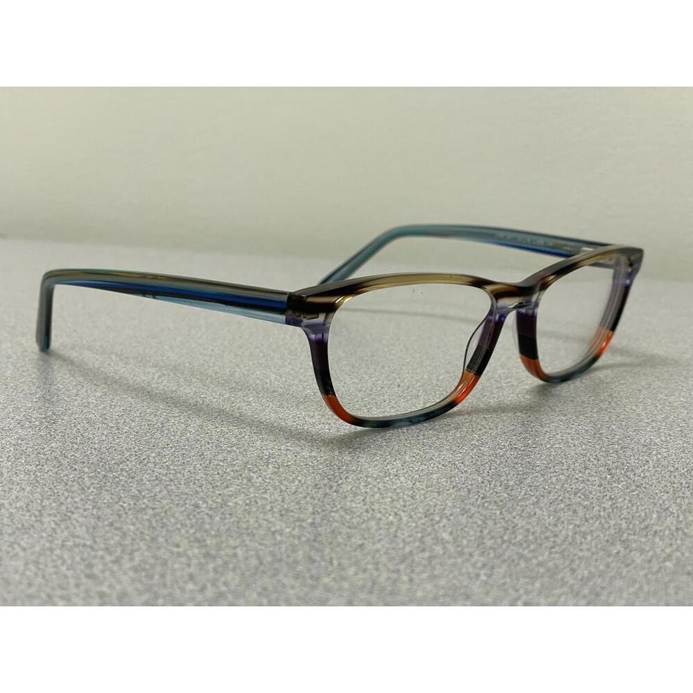 Link Occhiali Eyeglasses Frame 5471 Unisex Multicolor Full Rim Square 53-16-140